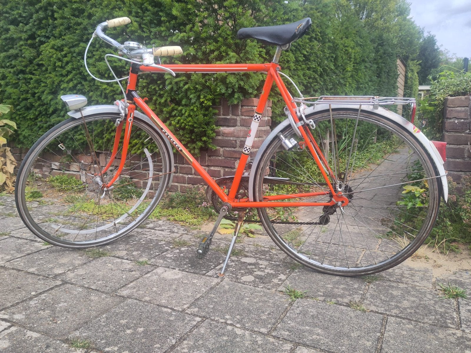 Vintage racefiets Peugeot, Fietsen en Brommers, 55 tot 59 cm, Ophalen