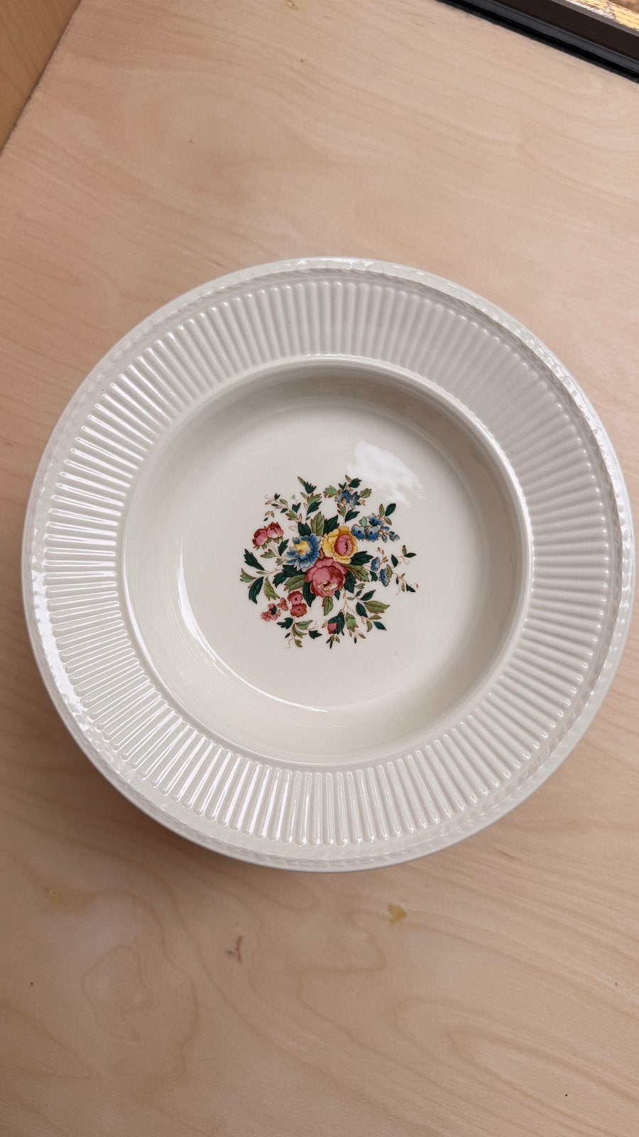 12 diepe borden Wedgewood Conway Edme, Antiek en Kunst, Antiek | Servies los, Ophalen
