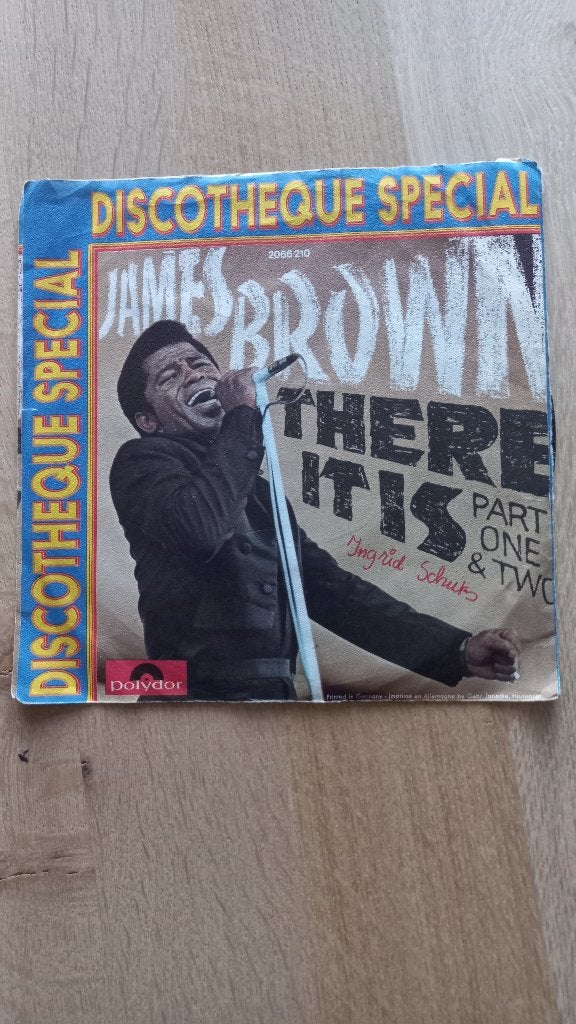 james brown, Gebruikt, Fotohoes, 7 inch, Ophalen of Verzenden