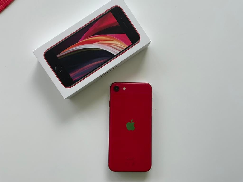 Iphone SE 2020 128GB ROOD, Telecommunicatie, Mobiele telefoons | Apple iPhone, Ophalen of Verzenden, Zo goed als nieuw, Rood, 128 GB