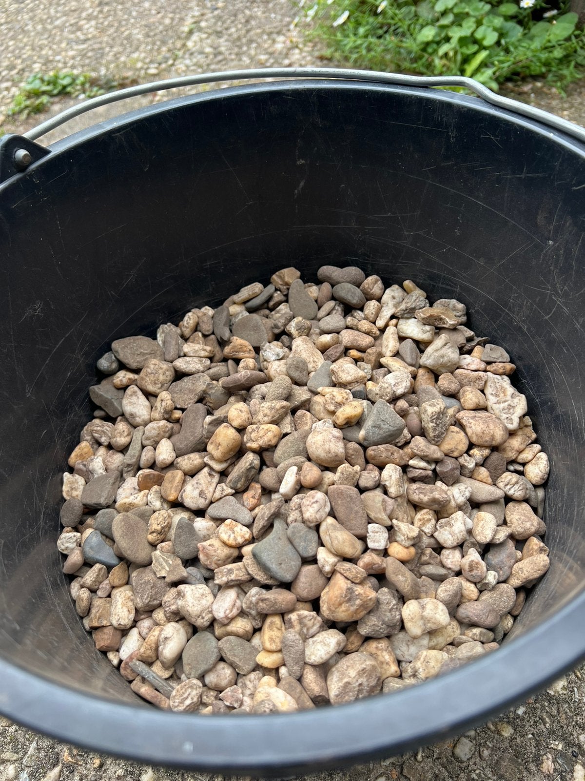 Gratis halve emmer grind, Tuin en Terras, Ophalen, Gebruikt, Multi, Grind