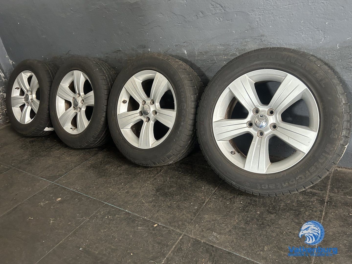 6mm! Originele Jeep Compass Patriot Dodge Caliber 17 inch ve, -, -, Banden en Velgen, 17 inch