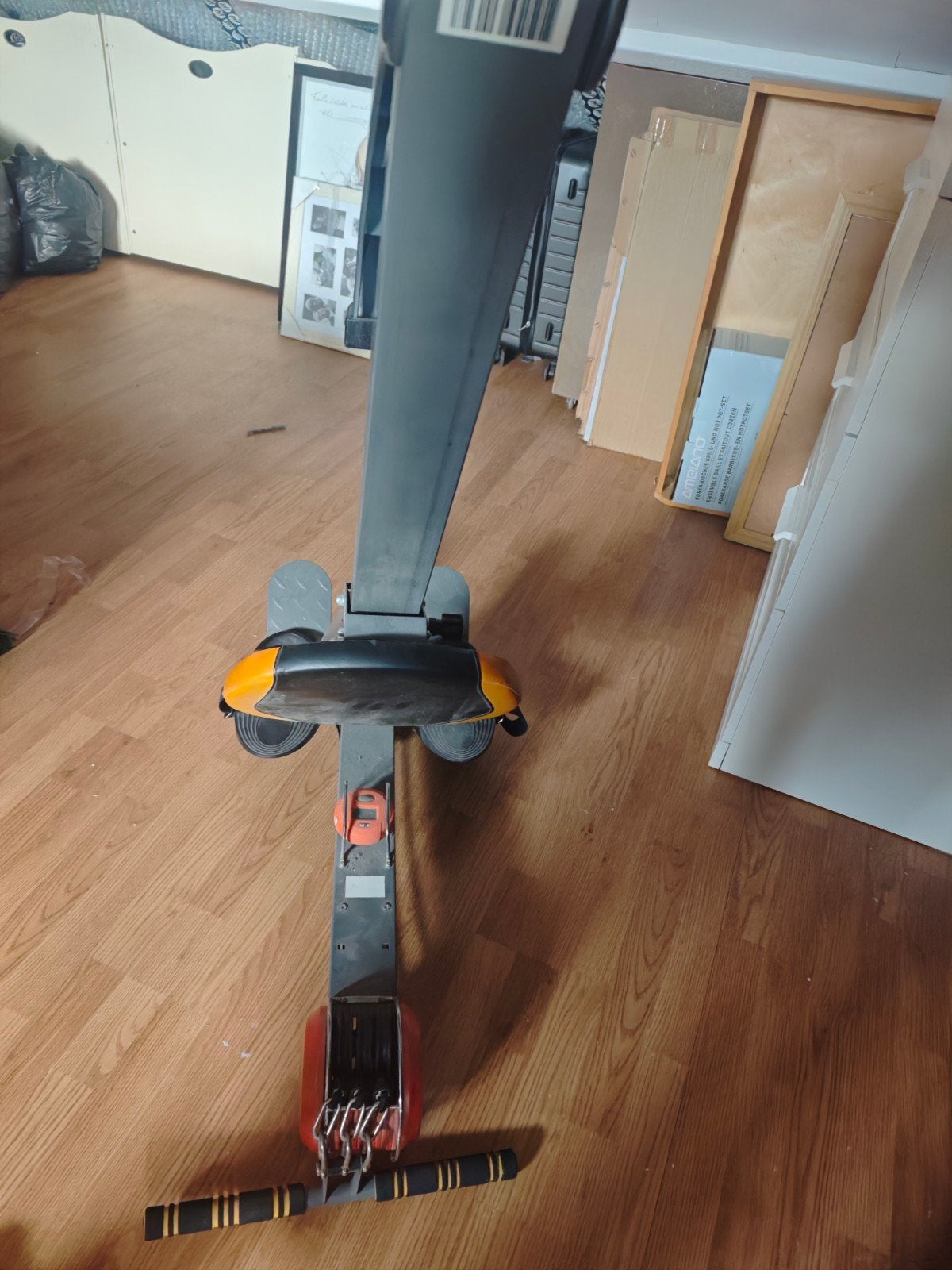 Opklapbare roei apparaat,met computertje, Ophalen