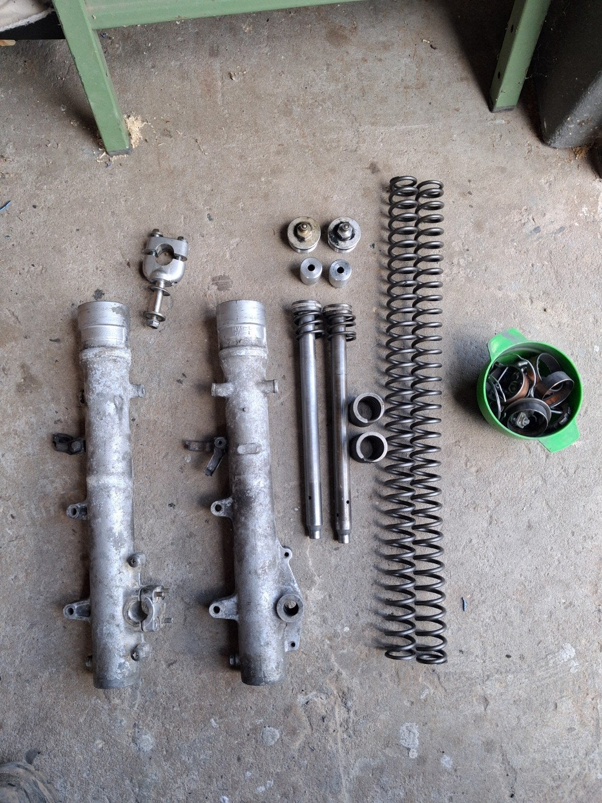 Voorvorkdelen Honda xrv Africa Twin rd04, Ophalen of Verzenden, Gebruikt