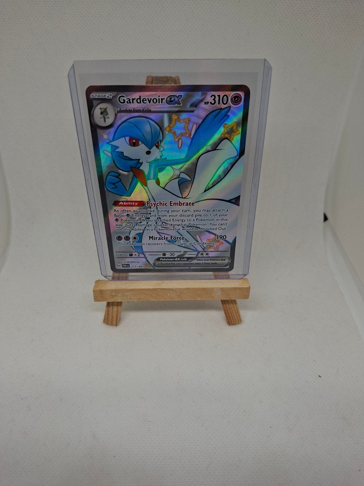 Pokemon kaar Gardevoir 217/091, Ophalen of Verzenden, Zo goed als nieuw