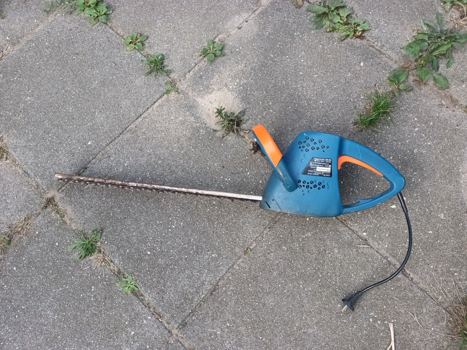 Top Craft TCH 550 Heggenschaar - Elektrisch, 50 cm, Tuin en Terras, Ophalen of Verzenden, Gebruikt, Elektrisch, Top Craft