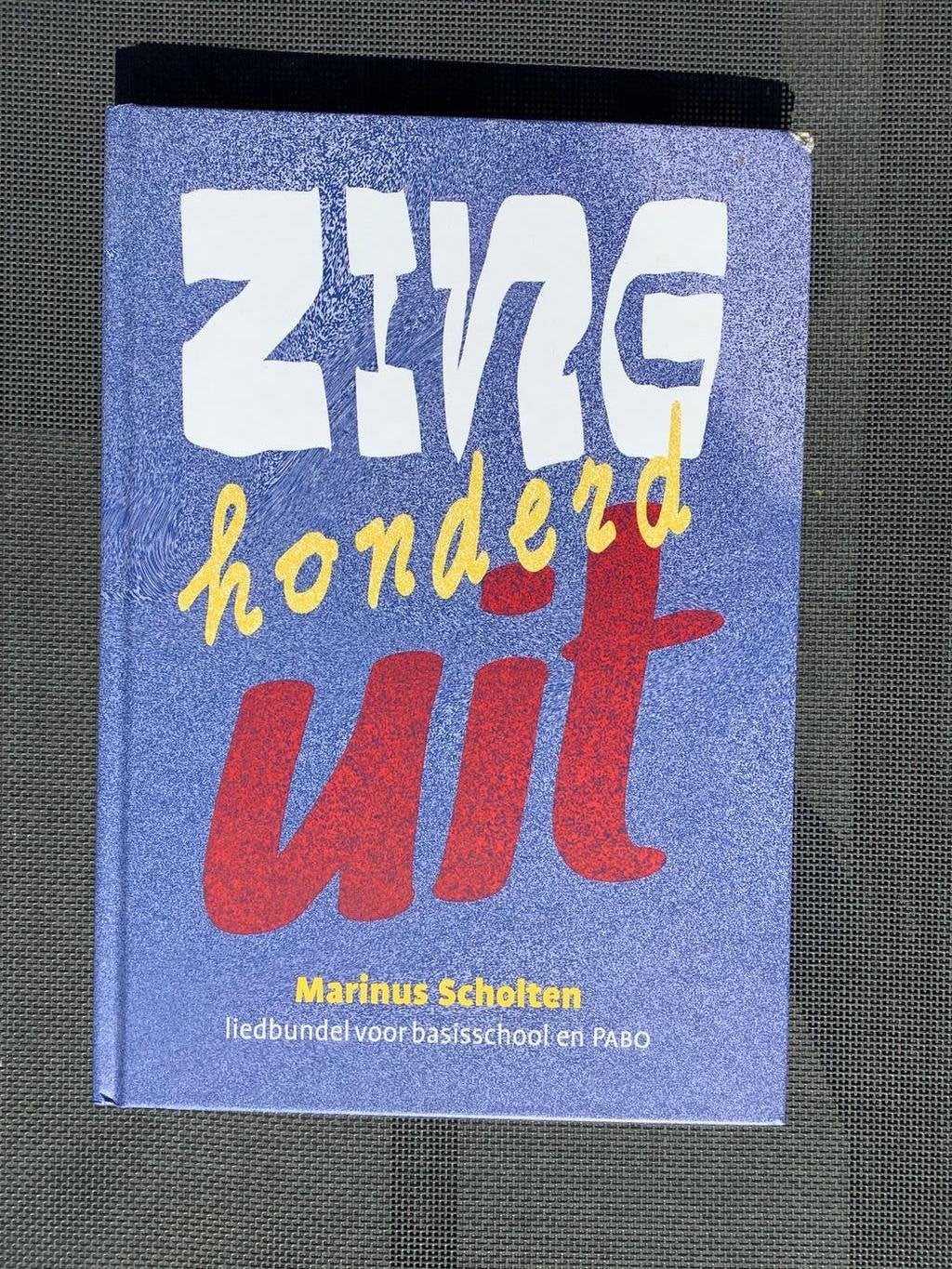 Zing honderduit - Liedbundel - zo goed als nieuw, Muziek en Instrumenten, Bladmuziek, Gitaar, Ophalen of Verzenden, Zo goed als nieuw