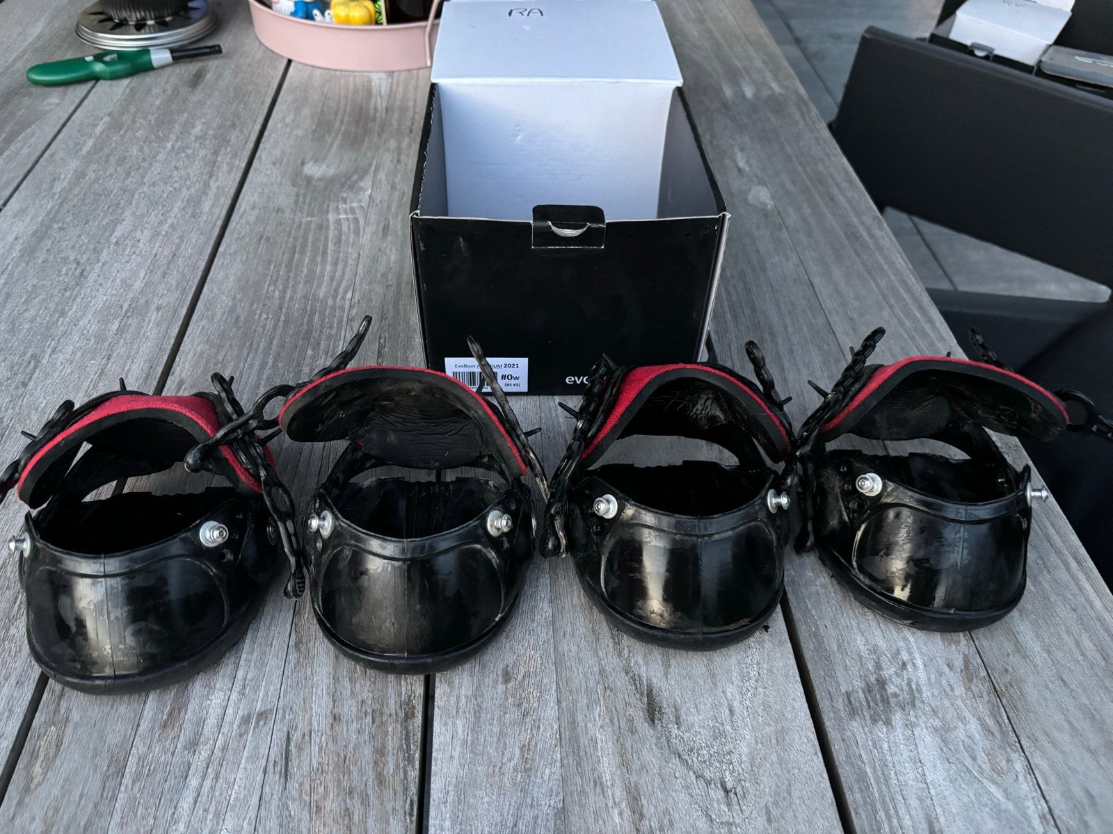 Evo hoefschoenen maat 0W, Ophalen of Verzenden, Gebruikt, Recreatie