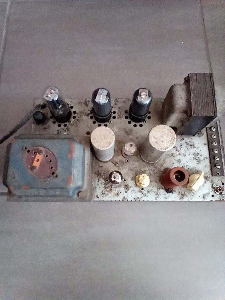 Ami versterker R-145, Verzamelen, Ophalen of Verzenden, Gebruikt, 1960 tot 1970, Ami