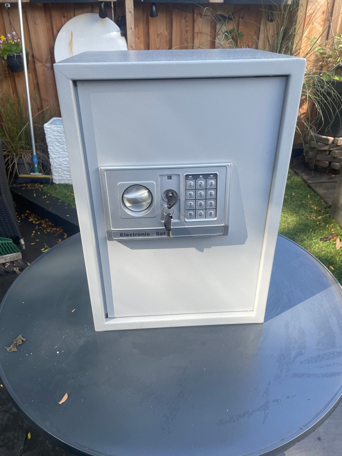 KESSER Elektronische Kluis met Cijferslot - Zilver, Huis en Inrichting, Ophalen of Verzenden, Zo goed als nieuw, Brandkast