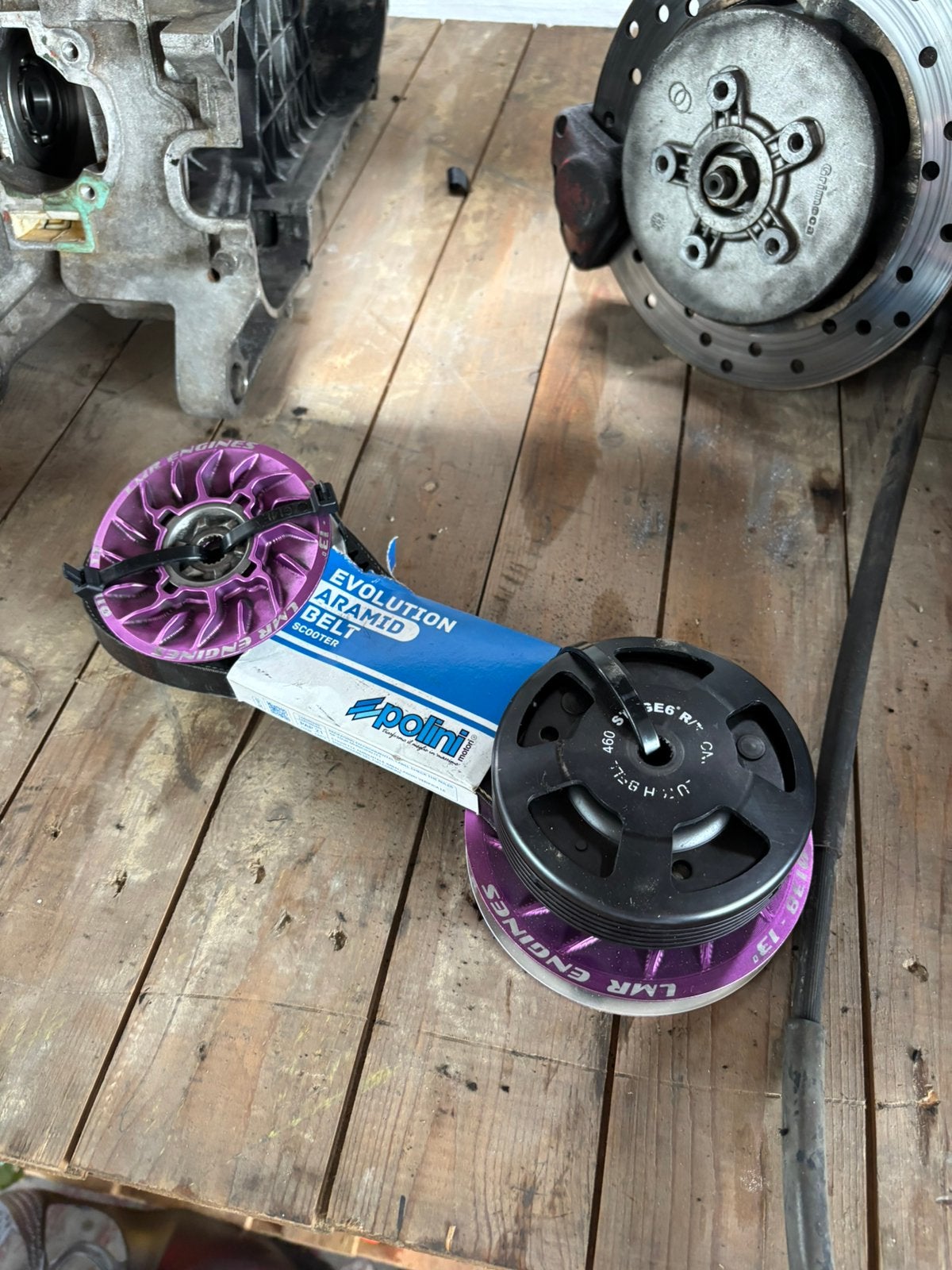 Piaggio LMR overrange, Ophalen of Verzenden, Zo goed als nieuw, Blok, Piaggio