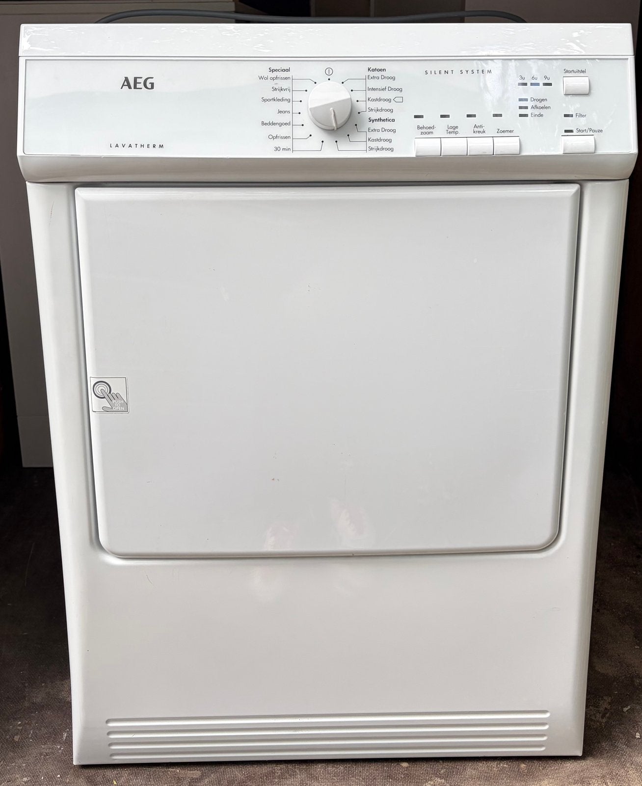 AEG Lavatherm wasdroger – 7 kg – goede staat, Witgoed en Apparatuur, Ophalen, 6 tot 8 kg, Luchtafvoer, Zo goed als nieuw