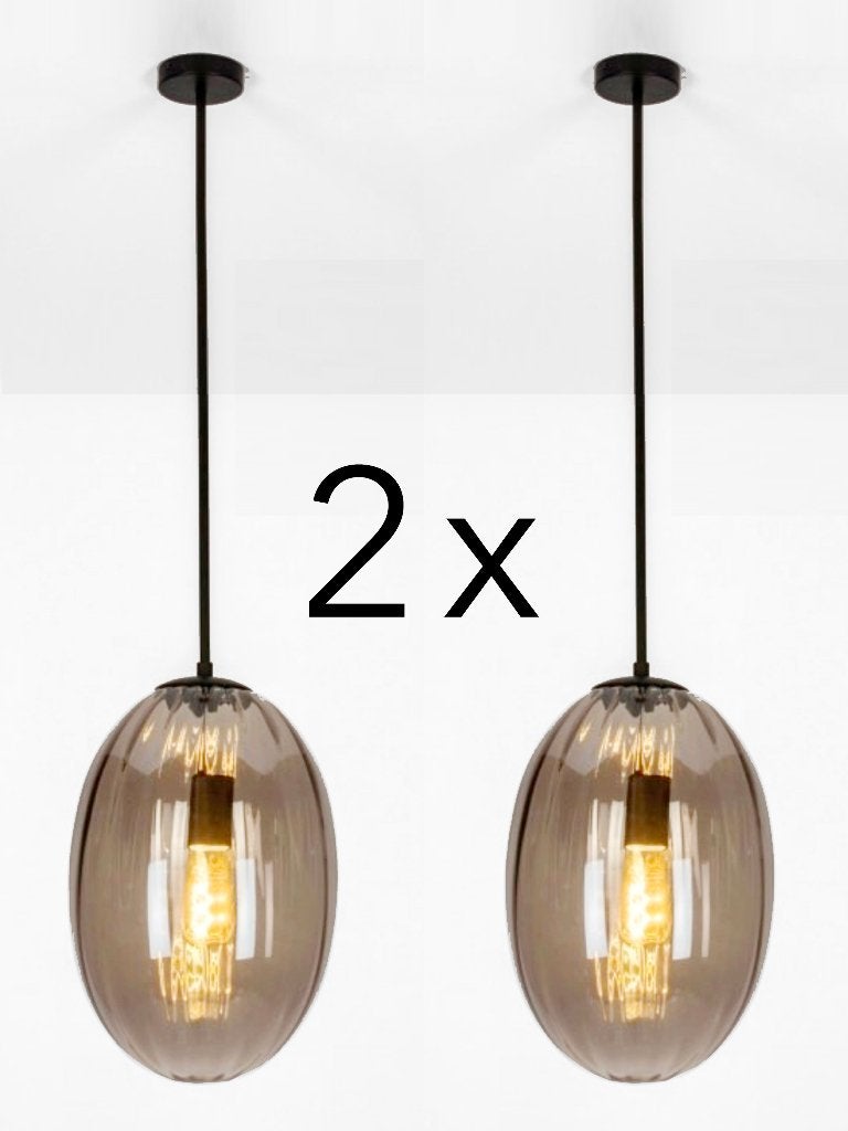 Twee nieuw in doos Lumidora 73273 hanglampen, Ophalen, Nieuw, Hotel Chic / Modern Klassiek, E27 (groot)