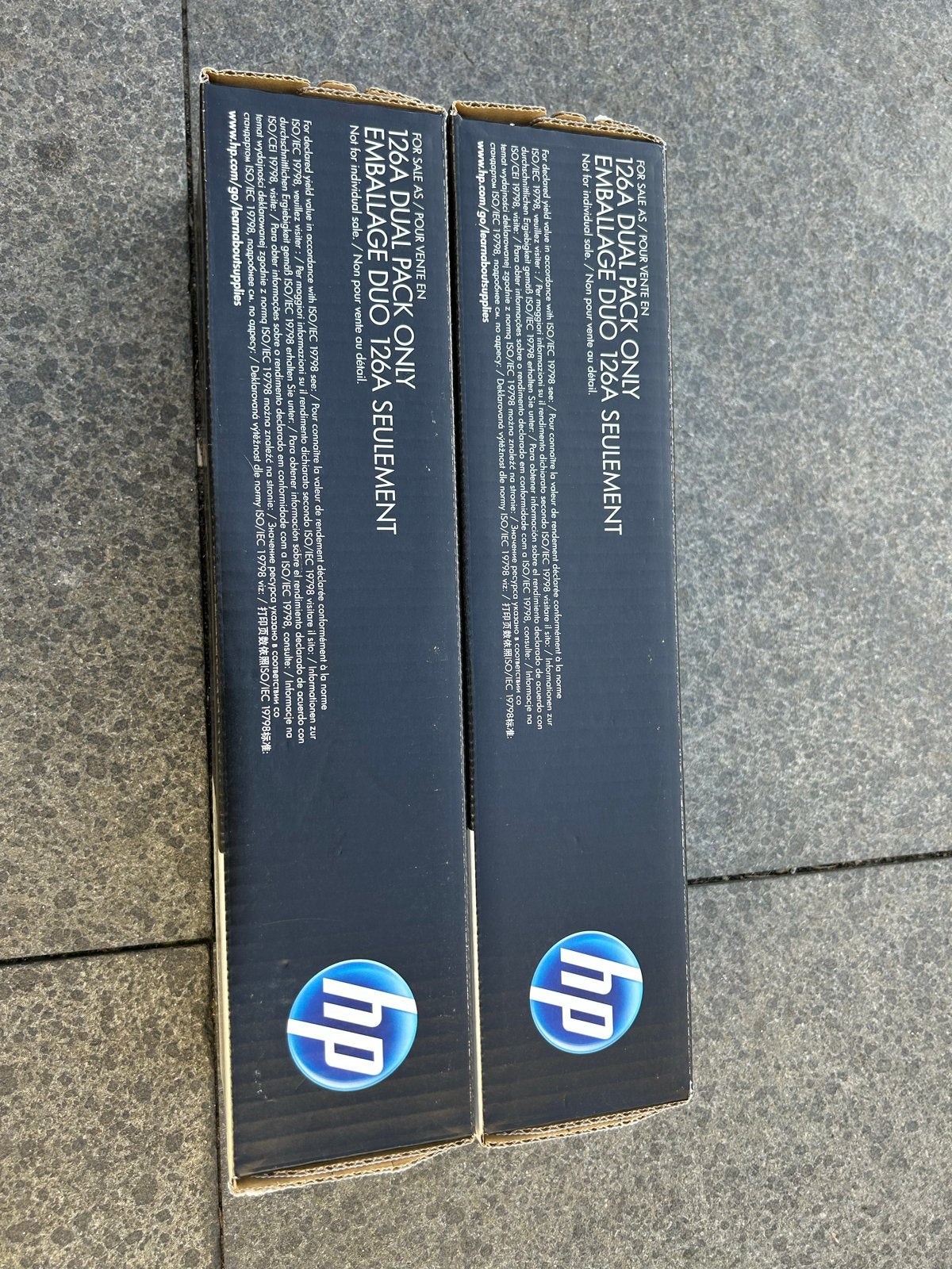 HP 126A Zwarte Toner Cartridge (2 stuks) - Nieuw, Ophalen, Nieuw, Toner