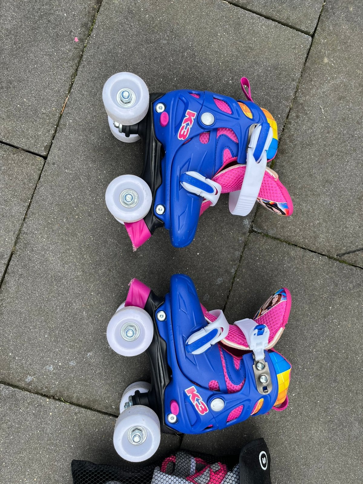 Rolschaatsen, Kinderen en Baby's, Speelgoed | Buiten | Rolschaatsen, Ophalen of Verzenden, Verstelbaar, Zo goed als nieuw