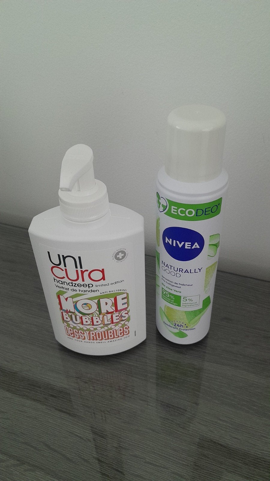 nieuw Handzeep unicura en deodorant nivea, Ophalen of Verzenden, Nieuw