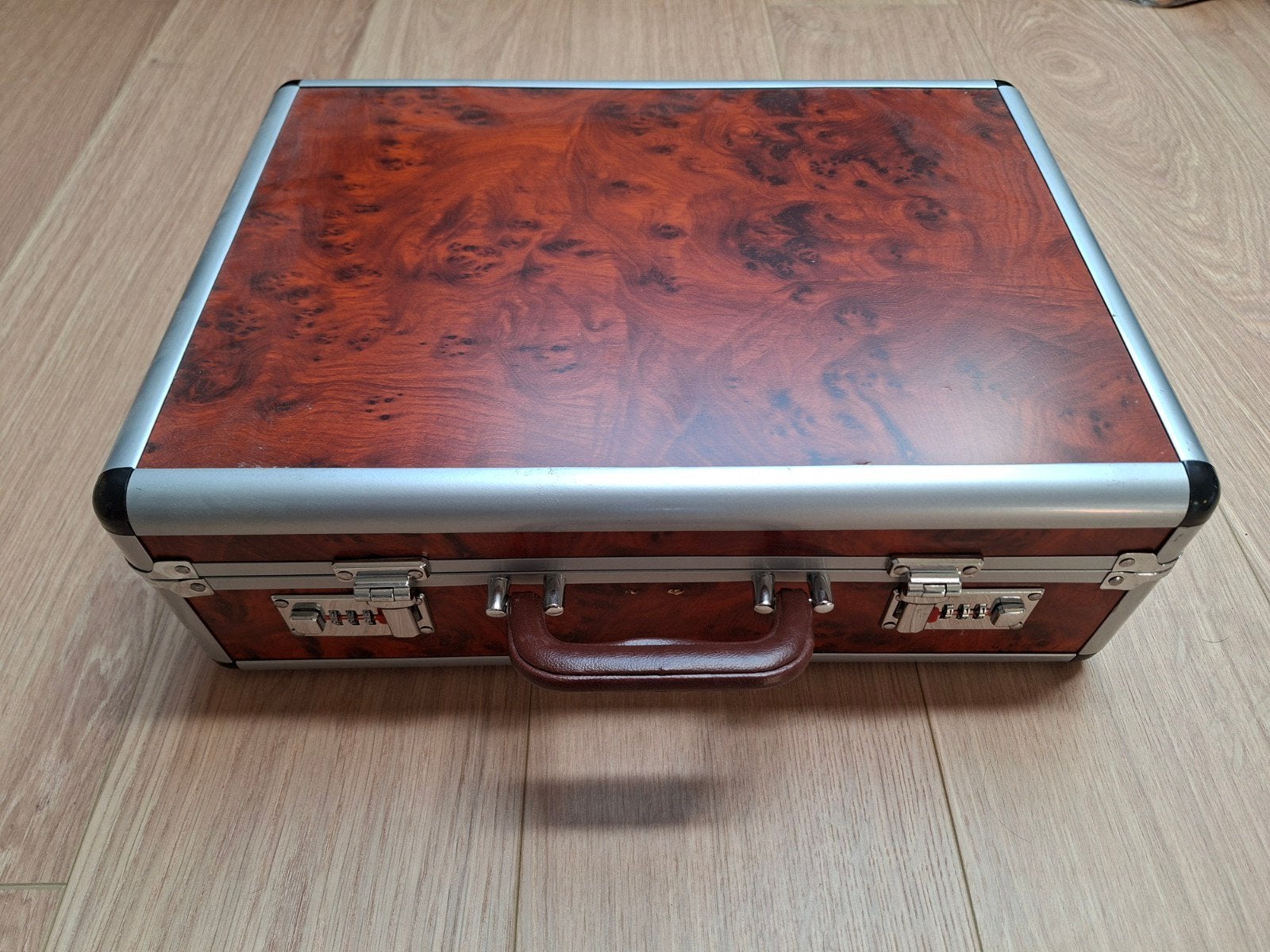 Vintage koffer met cijferslot, Overige materialen, Gebruikt, 50 tot 60 cm, Slot