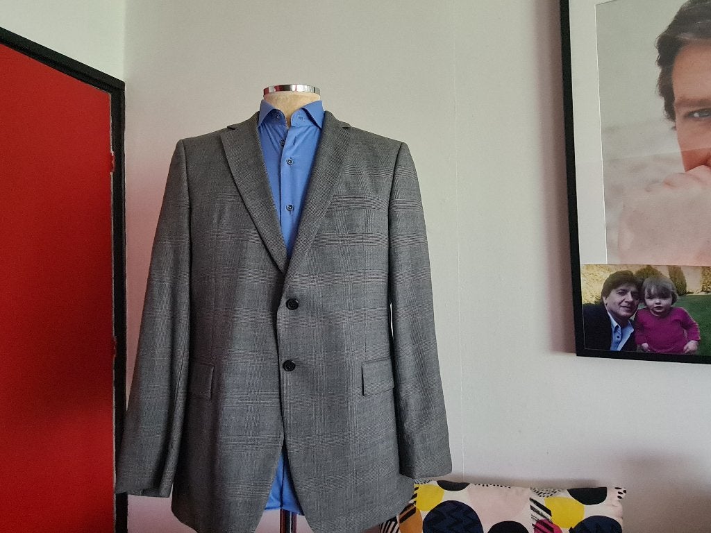 Nieuw Tommy Hilfiger Colbert super pasvorm met grijze kleur, Kleding | Heren, Maat 52/54 (L), Verzenden, Nieuw, Grijs