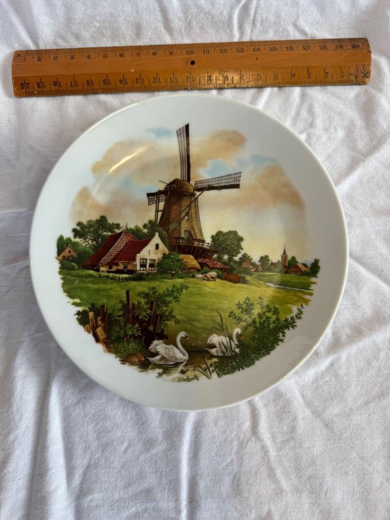 Vintage wandbord, Antiek en Kunst, Curiosa en Brocante, Ophalen
