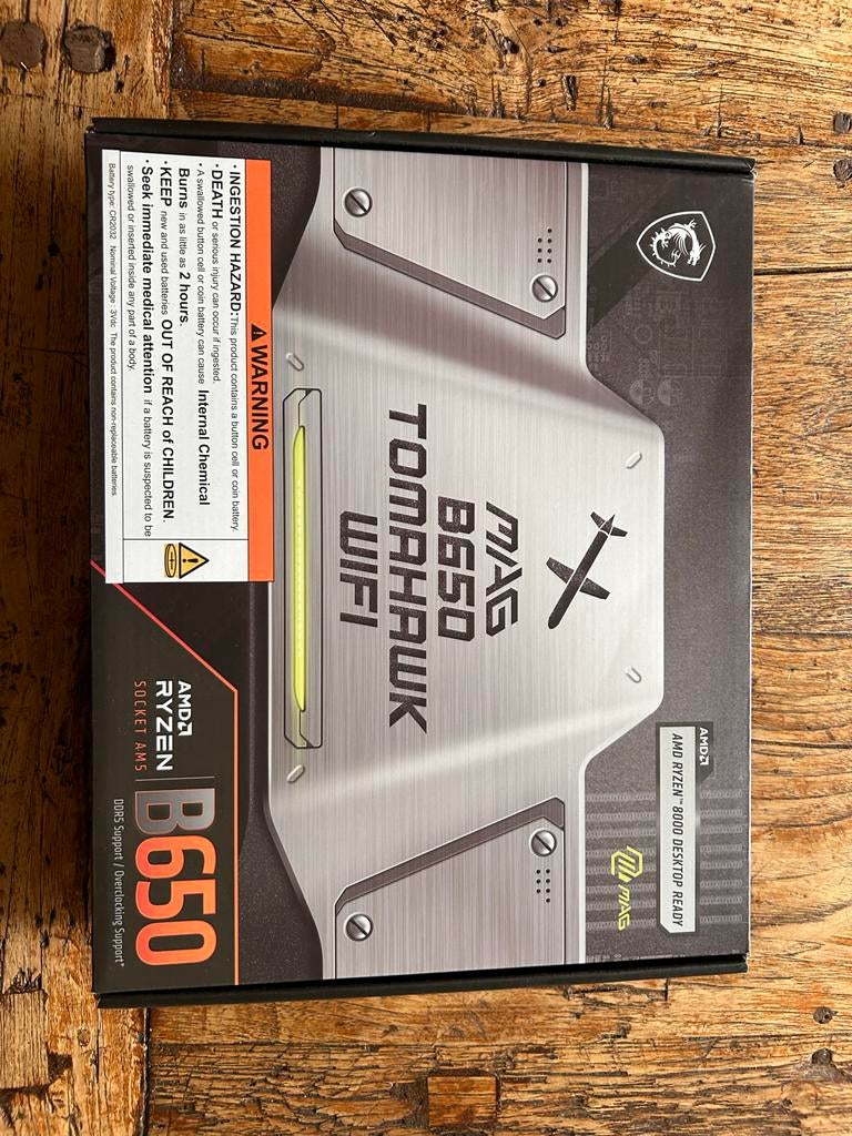 MSI MAG B650 TOMAHAWK WIFI Moederbord - Nieuw in doos, Computers en Software, Moederborden, Ophalen of Verzenden, Nieuw, AMD, DDR5