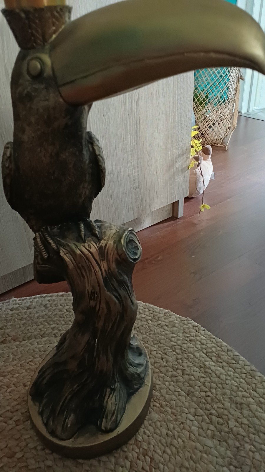Bijzettafel toekan, 45 tot 60 cm, Minder dan 55 cm, Rond, Ophalen of Verzenden