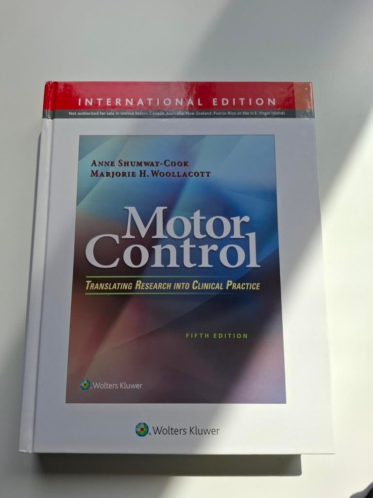 Marjorie H. Woollacott - Motor Control, Boeken, Ophalen of Verzenden, Zo goed als nieuw, HBO, Marjorie H. Woollacott
