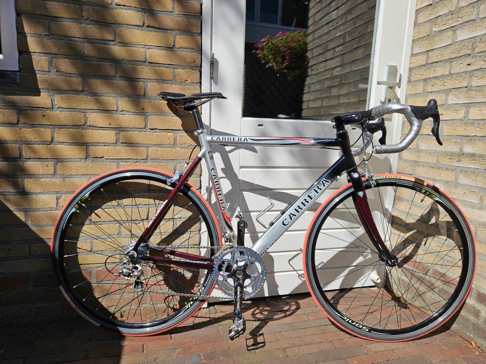 Carrera Hercules campagnolo, Carbon, Zo goed als nieuw, 57 tot 61 cm, Meer dan 20 versnellingen