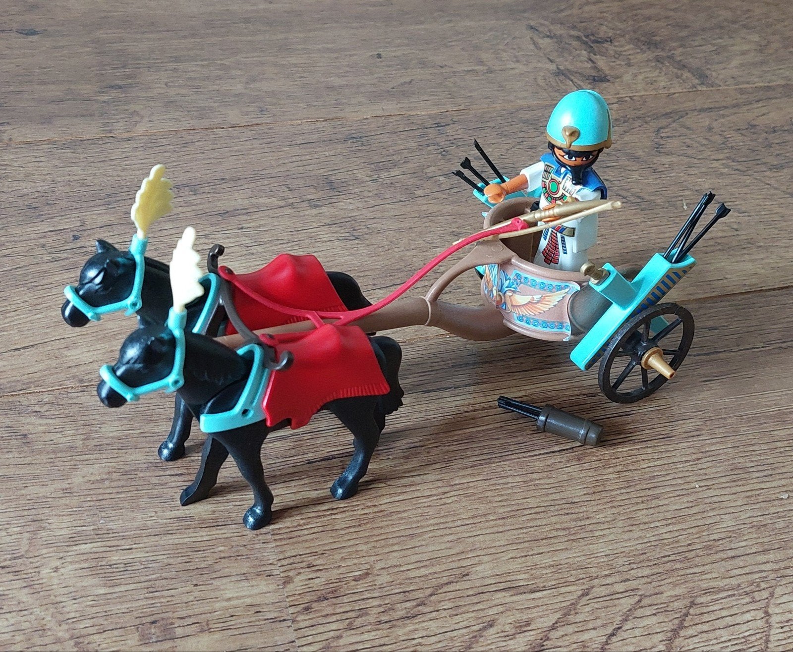 Playmobil Egyptische strijdwagen, Ophalen of Verzenden, Zo goed als nieuw