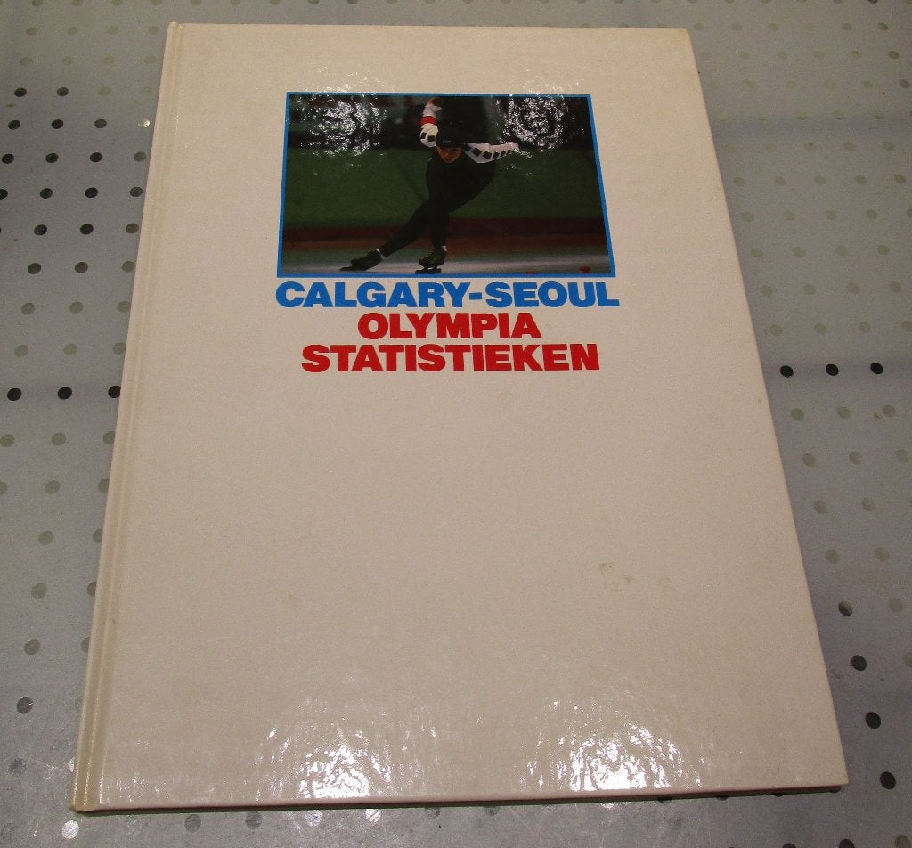 Calgary Seoul Olympia Olympische spelen 1988, Onbekend, Ophalen of Verzenden, Zo goed als nieuw, Overige sporten