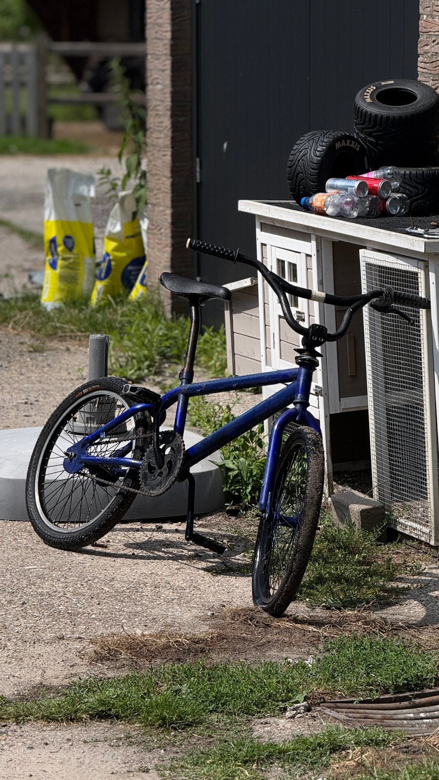 BMX, Fietsen en Brommers, Ophalen, Gebruikt, Staal, Stuur 360° draaibaar