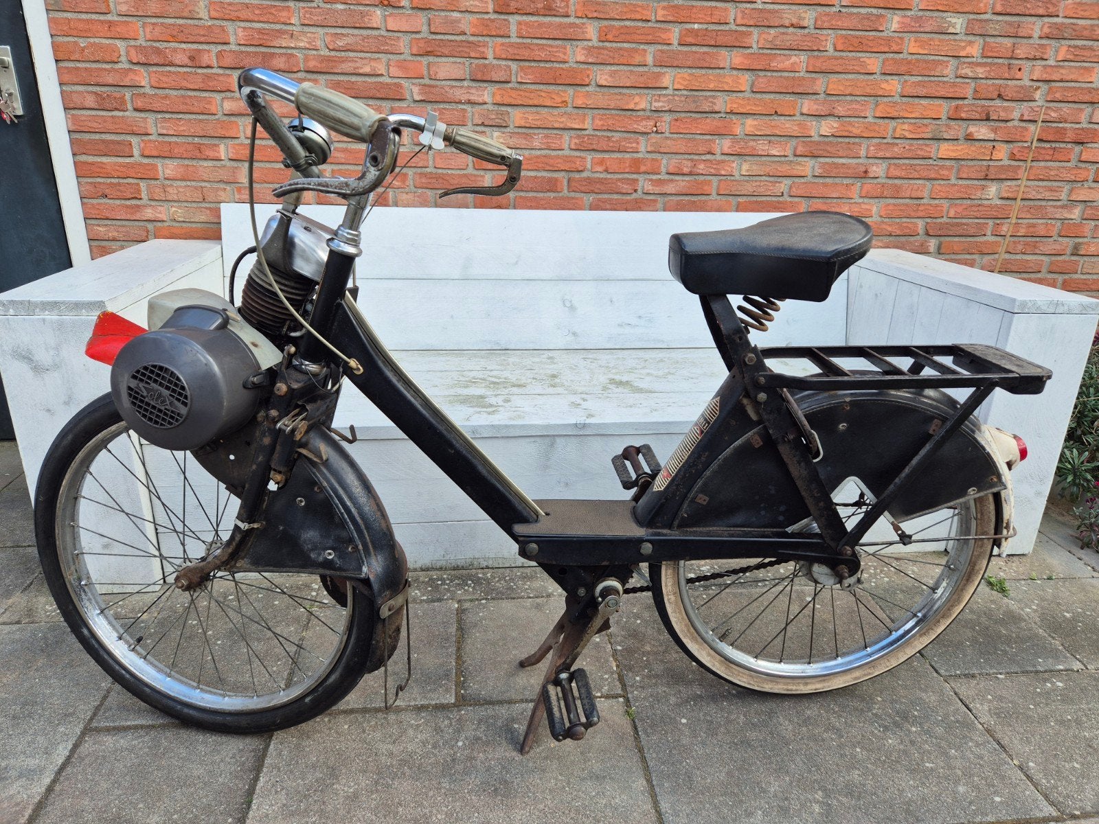 Bijzonder originele solex oto, Ophalen, Gebruikt