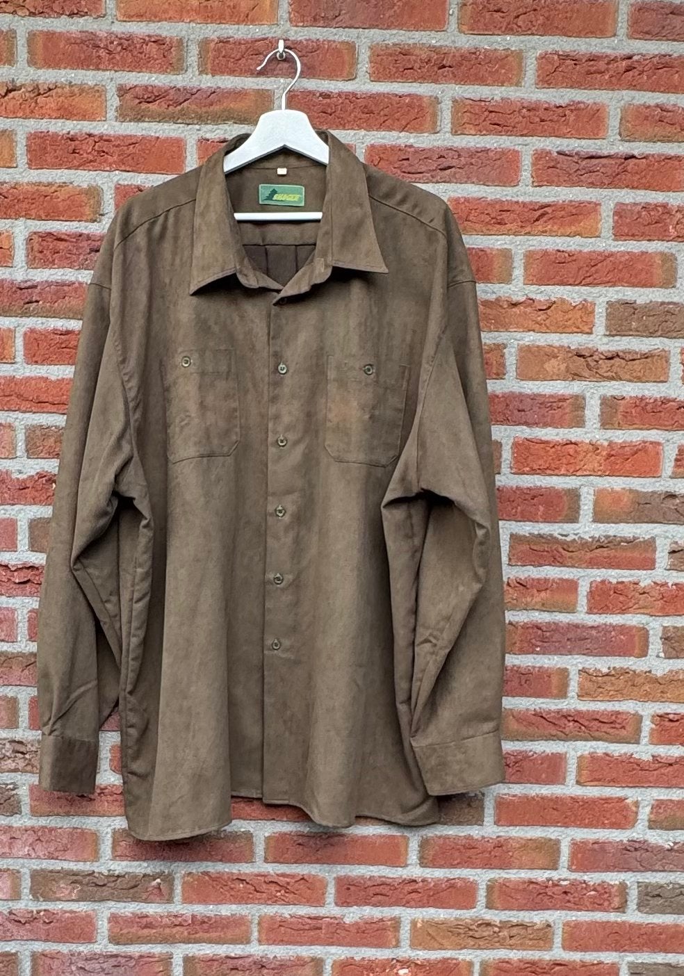 Outdoorkleding - overhemd - Skogen - maat 52 - groen, Ophalen of Verzenden, Zo goed als nieuw, Groen, Overhemd
