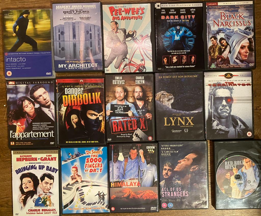 Cult/Arthouse 15DVD Lot: Dark City, Black Narcissus, Intacto, Vanaf 16 jaar, Ophalen of Verzenden, Zo goed als nieuw