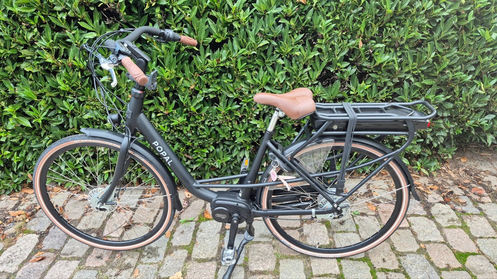 moederfiets Popal Meave E-bike 47 cm met of z Yepp kinderzit, Ophalen