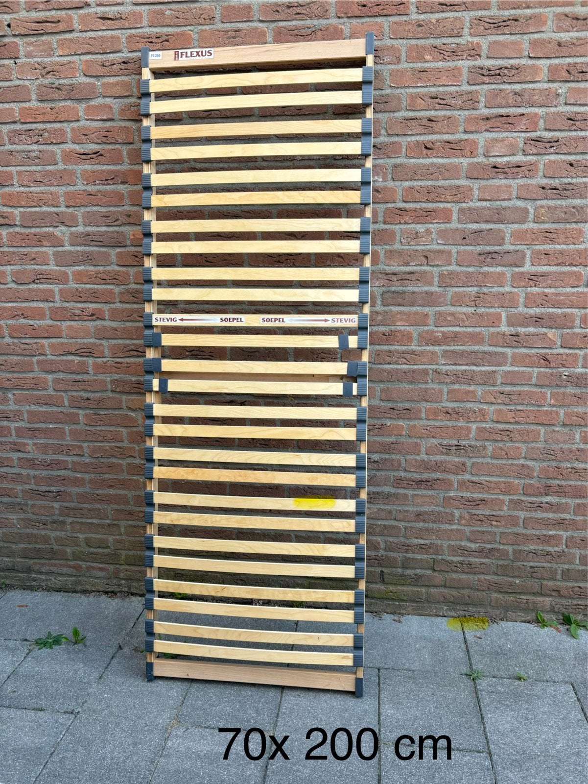 Flexus lattenbodem 70x200 cm - Zo goed als nieuw, Ophalen, Zo goed als nieuw, Bedbodem, 200 cm