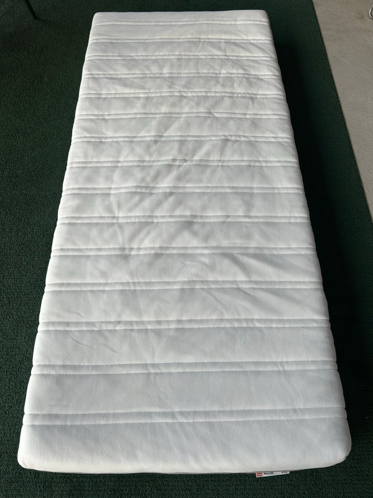 IKEA MALVIK Matras - Zo goed als nieuw, Ophalen, 90 cm, Eenpersoons, Zo goed als nieuw