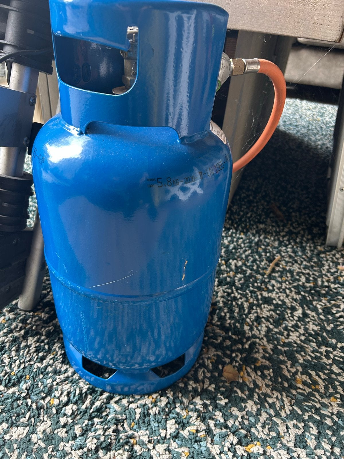Gasfles 5.8kg - Ideaal voor camping of BBQ, Ophalen, Gebruikt