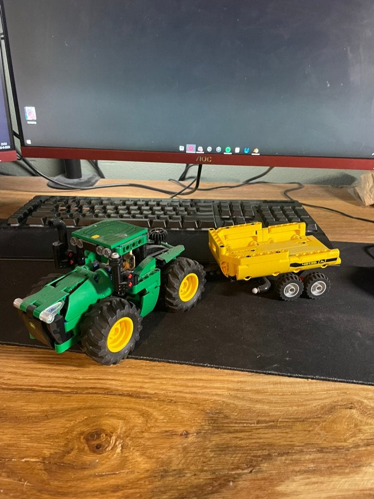 LEGO John Deere 9620R 4WD Tractor 42136, Ophalen of Verzenden, Zo goed als nieuw