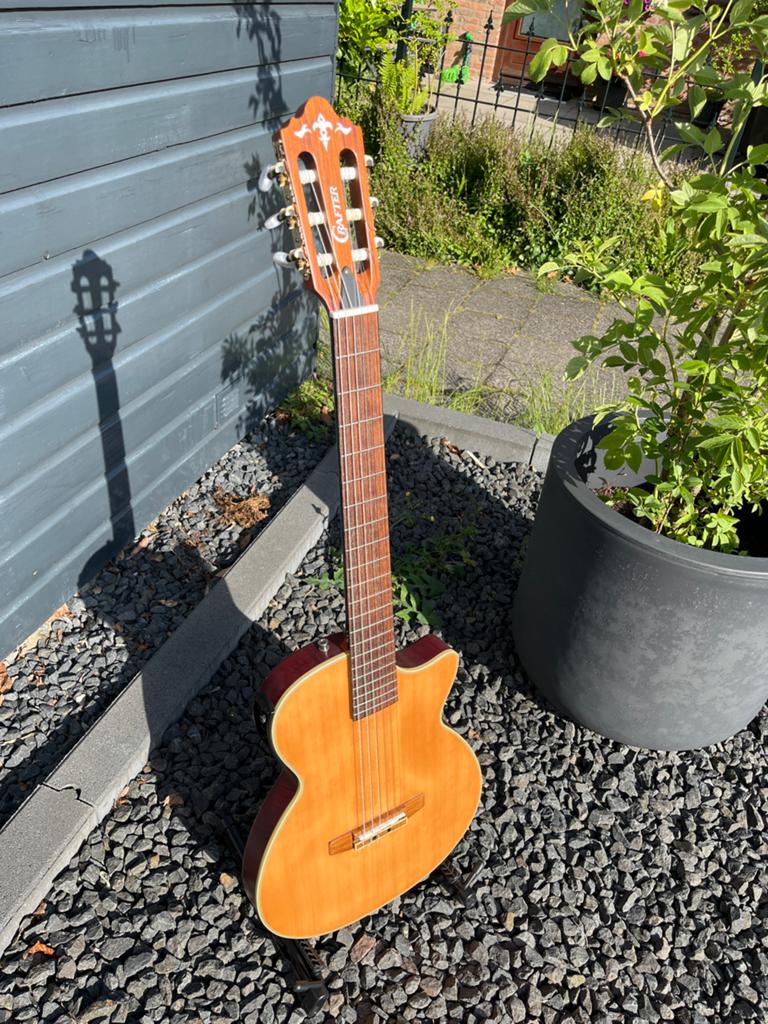 Crafter CT125Cn Elektrisch-akoestische met LR.Baggs preamp, Ophalen, Gebruikt, Klassieke of Spaanse gitaar, Met (piezo-)element