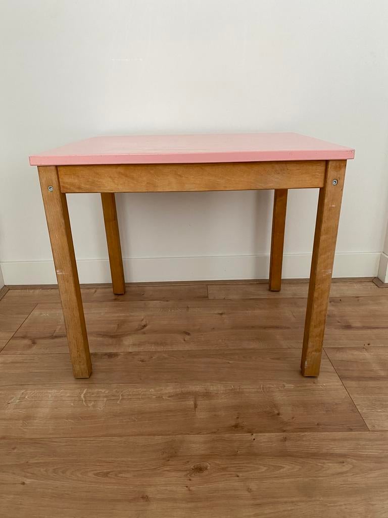 TE KOOP: kindertafel (IKEA SVALA), Ophalen, 50 tot 100 cm, Zo goed als nieuw, Overige houtsoorten