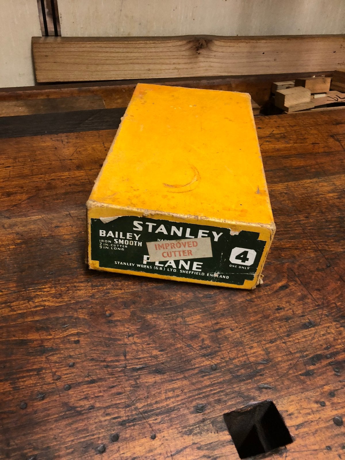 Stanlet Bailey No.4 blokschaaf in originele doos, Ophalen of Verzenden