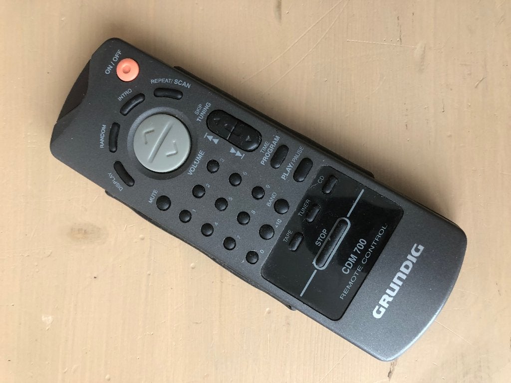 Afstandsbediening Grundig CDM 700, Ophalen of Verzenden, Zo goed als nieuw, Origineel