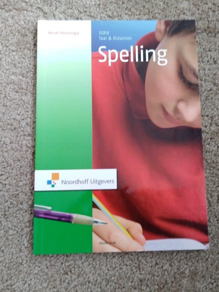Spelling studieboek Pabo, Boeken, Zo goed als nieuw, Noordhoff Uitgevers, Alpha, HBO
