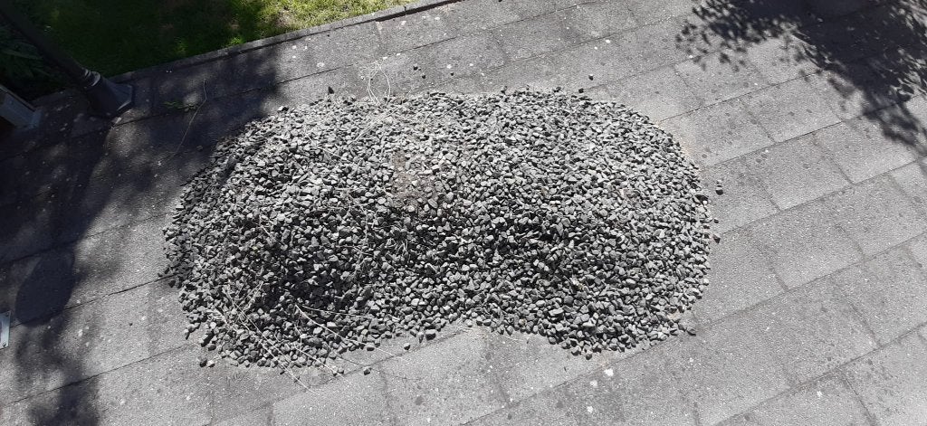 Basalt Split Antraciet, Ophalen, Gebruikt, Antraciet, Split