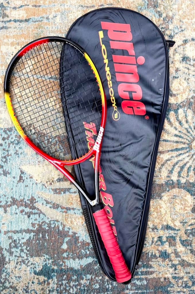 Prince Tennisracket grip L2 met beschermhoes, Ophalen of Verzenden, Gebruikt, Racket, Prince
