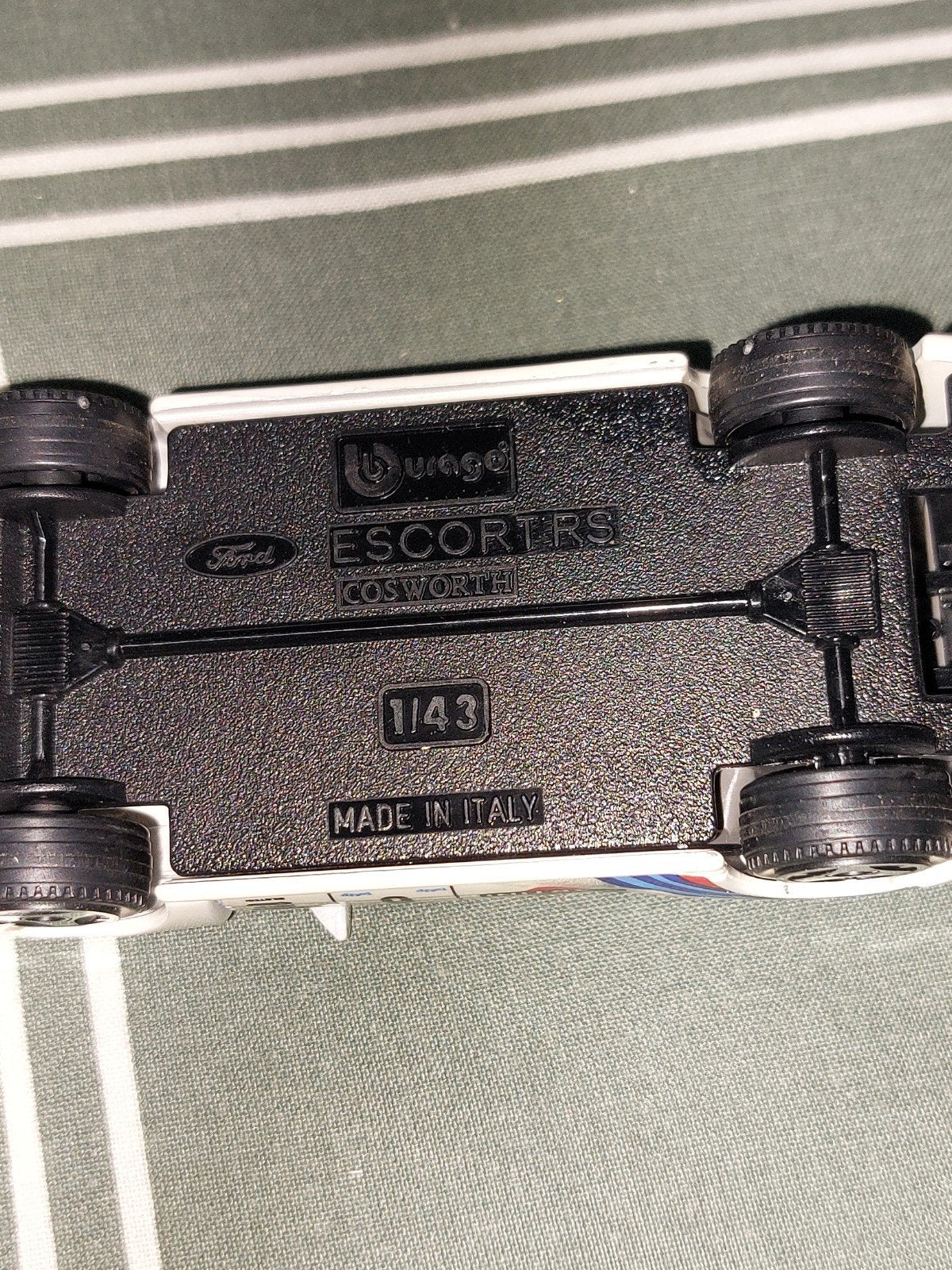 Ford Escort RS Cosworth Martini Rally modelauto 1/43, Hobby en Vrije tijd, Modelauto's | 1:43, Ophalen of Verzenden