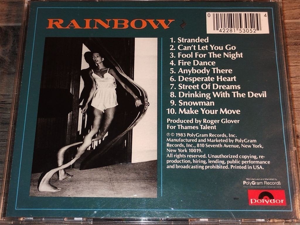 Rainbow - Bent Out Of Shape, Ophalen of Verzenden, Zo goed als nieuw