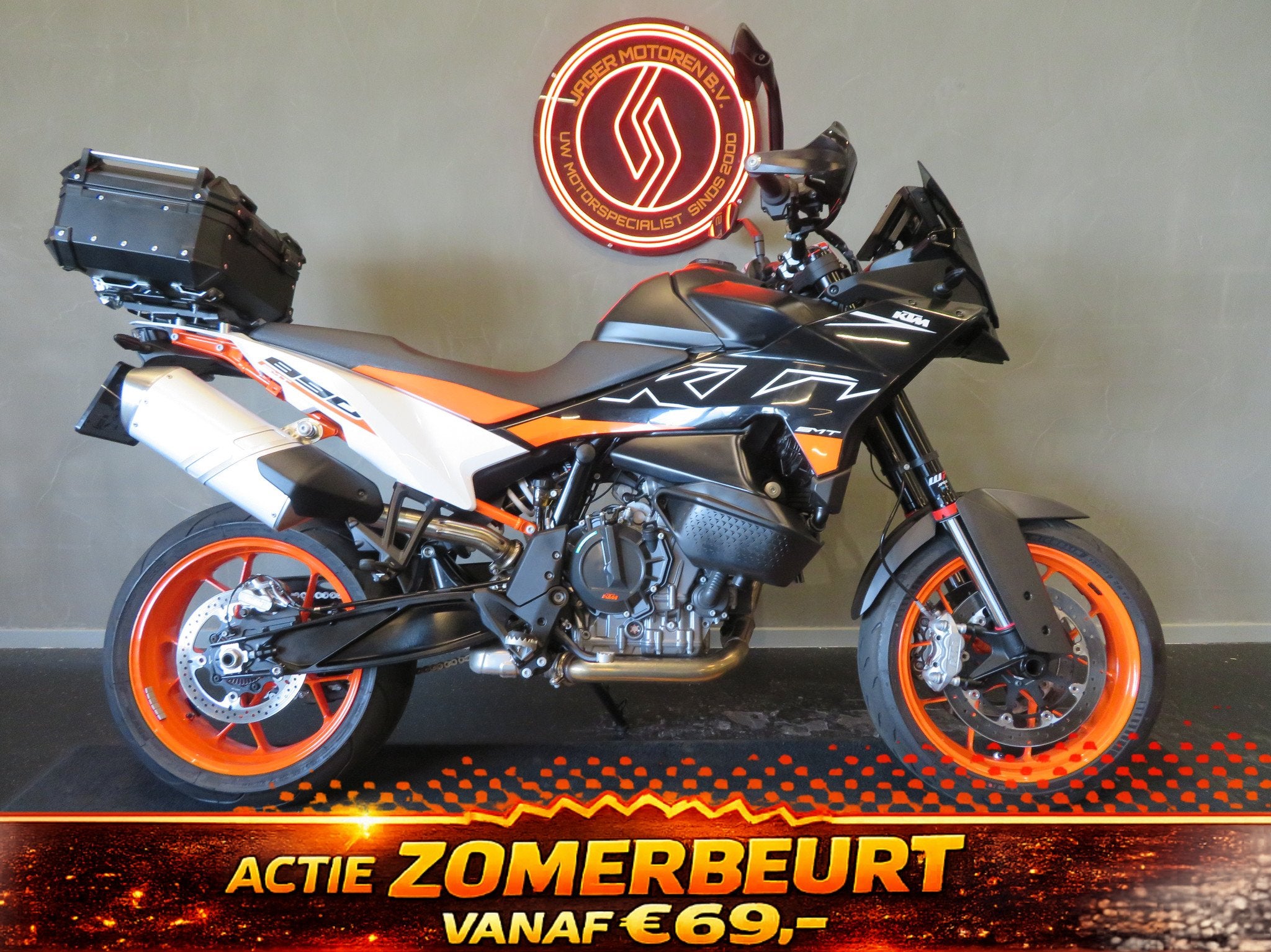 KTM 890 SMT TOP-CASE HISTORIE (bj 2026), Motoren, Motoren | KTM, Bedrijf, Toermotor