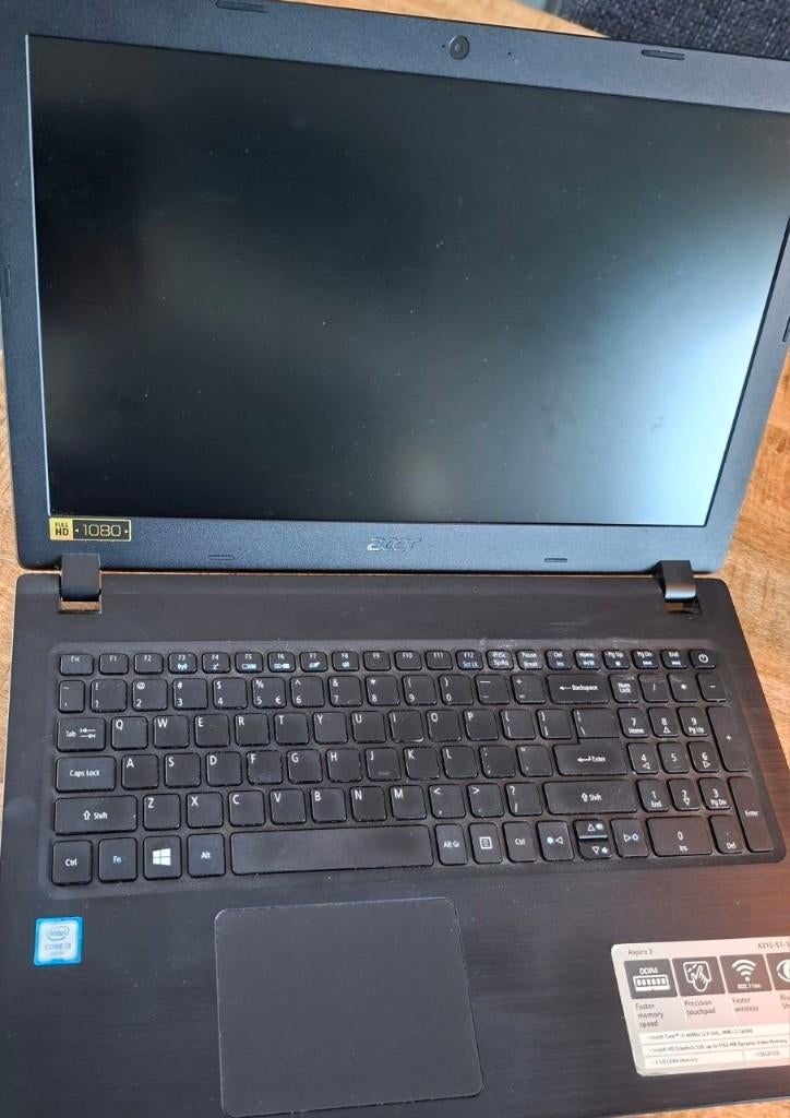 Laptop Acer Aspire 3 | SSD | Core i3 | 8GB RAM | 15", Computers en Software, Windows Laptops, Gebruikt, 15 inch, SSD, 2 tot 3 Ghz