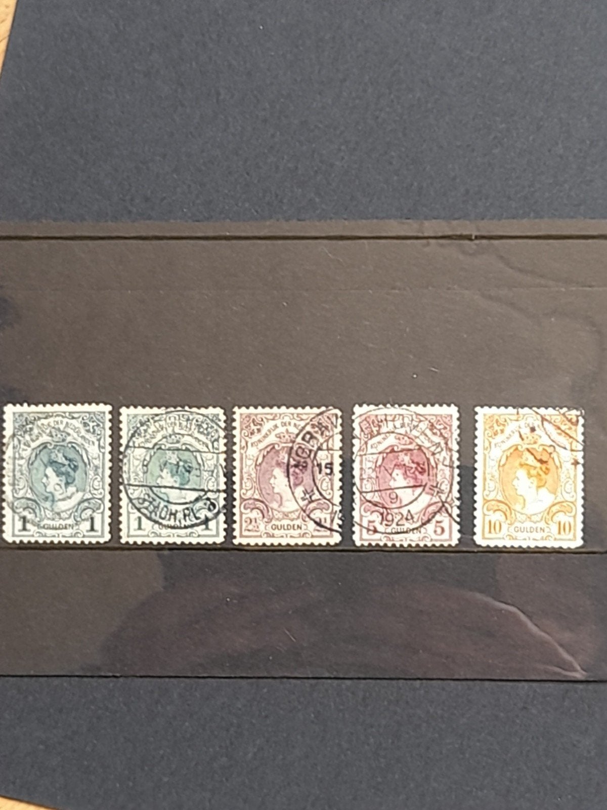 NVPH   49   , 77/80   gebruikt, Postzegels en Munten, Postzegels | Nederland, Ophalen of Verzenden